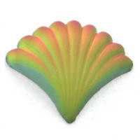 

Кабошоны Preciosa (Чехия) Ракушка 28178 9х7 мм, Зелёный