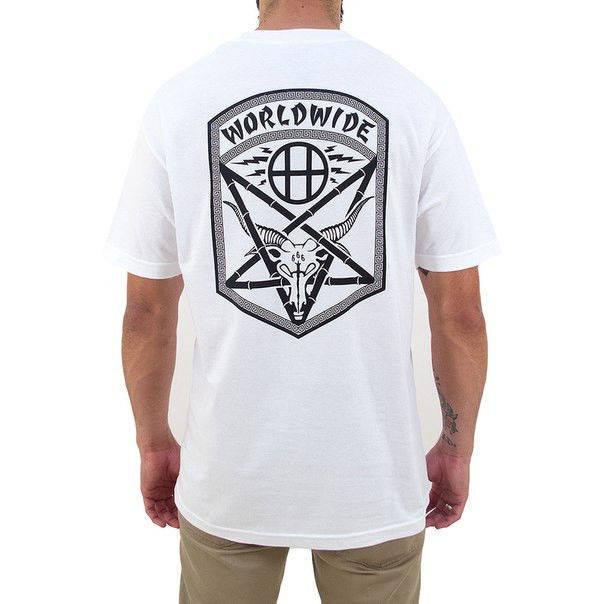 

Футболка с принтом Thrasher Huf WorldWide real photo | M