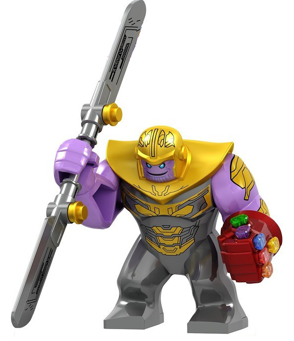 

Лего фигурки Lego Marvel Марвел супер-герои мстители Танос Thanos Дупщ