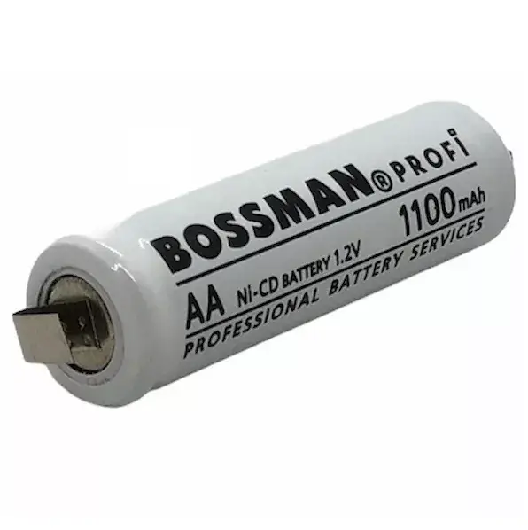 

Аккумулятор AA Ni-Cd Bossman 1100mAh