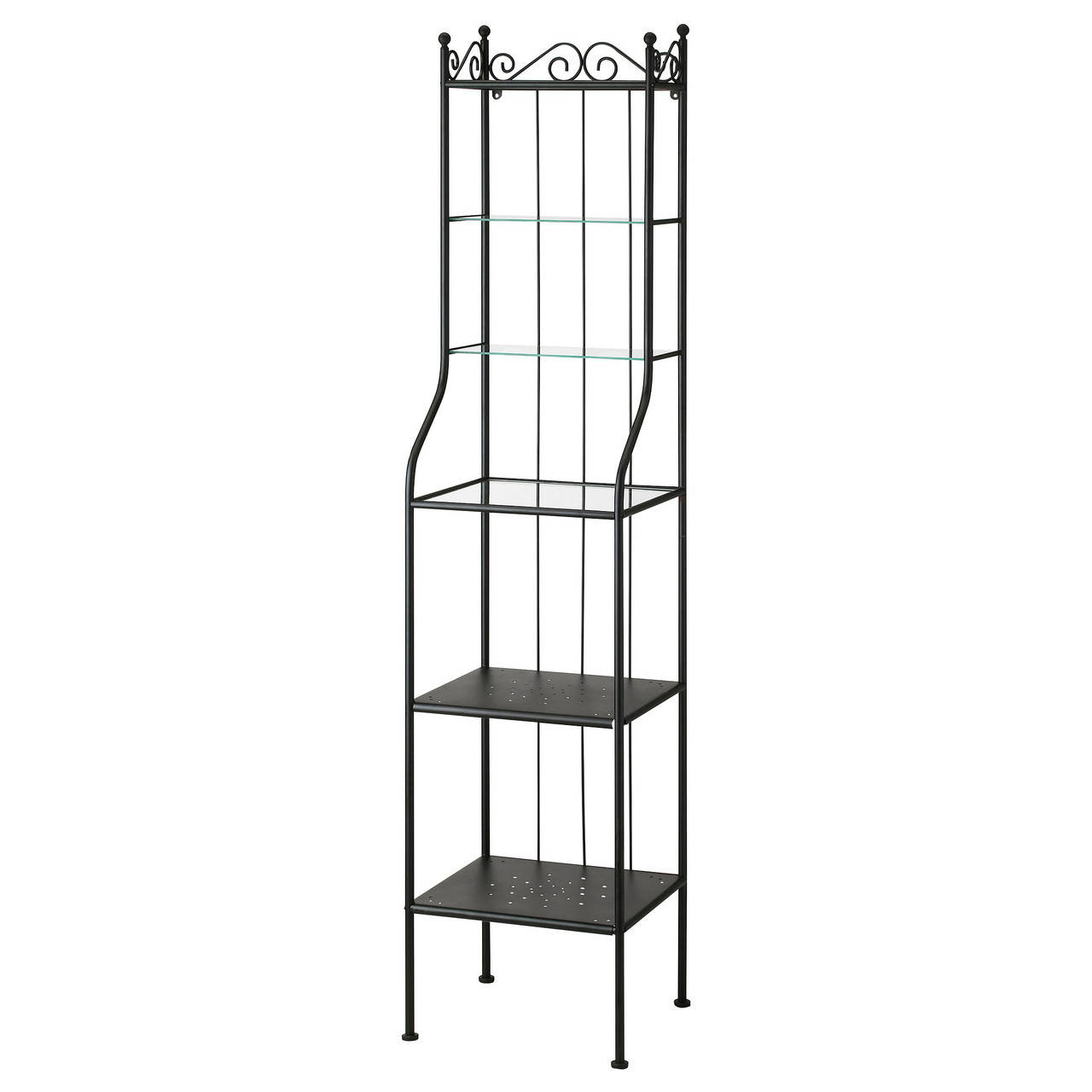 

IKEA RONNSKAR (900.937.64) Шкаф, черный