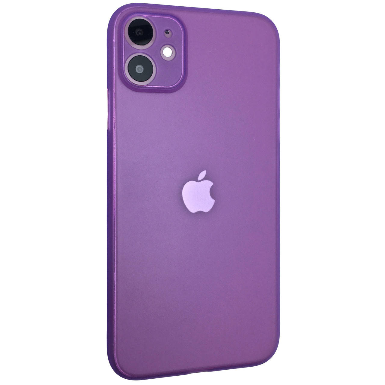 

Чехол-накладка Plastic Ultra Slim для Apple iPhone 11 (violet), Фиолетовый