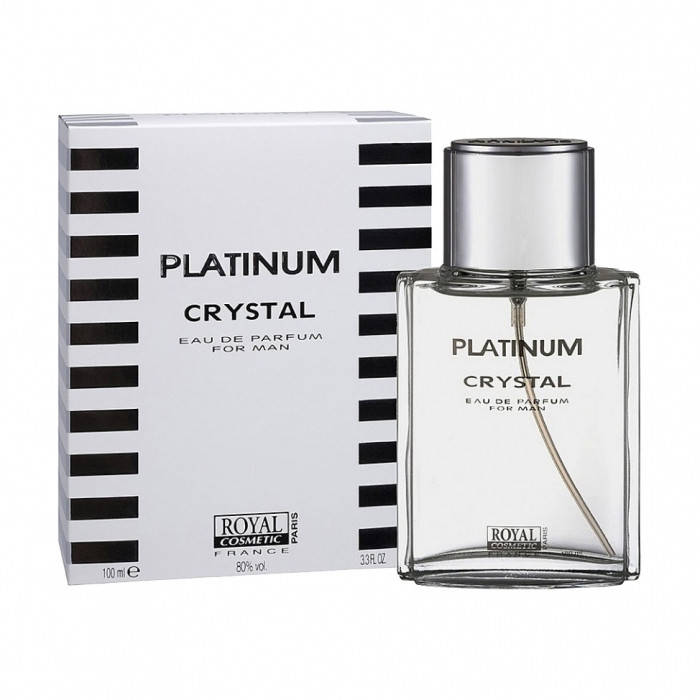 

Platinum Crystal Парфюмированная вода мужская 100 мл. Royal Cosmetic Платинум кристал