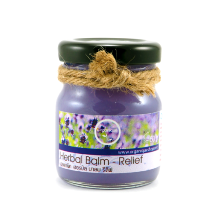 

Фиолетовый тайский СПА бальзам с лавандой «Релиф» (Relif, Organique), 50 г