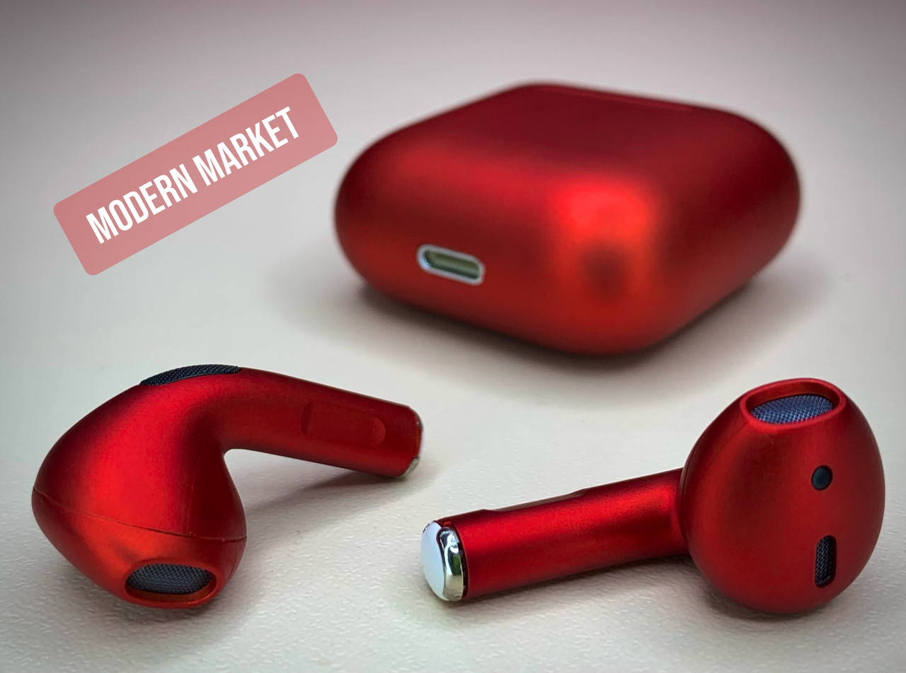 

Беспроводные сенсорные Bluetooth наушники Pro 4 (красные), Красный