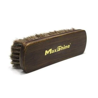 

Щетка стандартная с конского ворса универсальная - MaxShine Horsehair Cleaning Brush коричневый