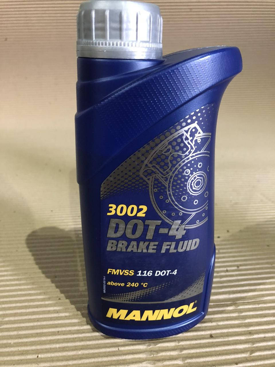 

Гальмівна рідина MANNOL DOT-4 (кан. 0,5л.) (0,455 гр.)
