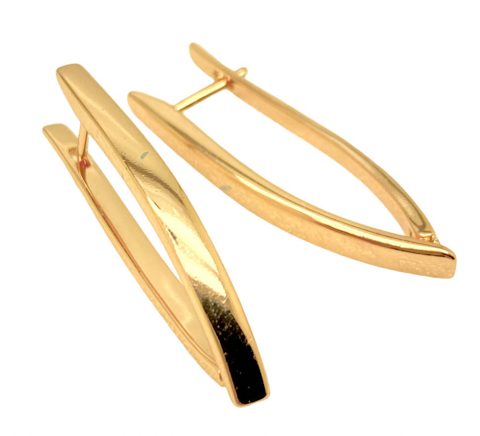

Серьги Xuping. 18k. 31х4 mm