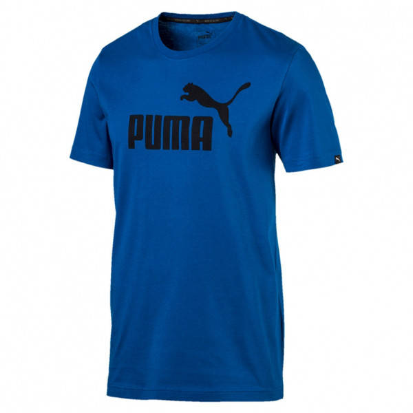 

Футболка спортивная мужская Puma No.1 Logo Tee 838241 68 (синяя, хлопок, на каждый день, с логотипом пума), Синий
