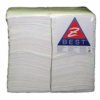 

Салфетки 22х22 см 500 шт Z BEST 26043 белый