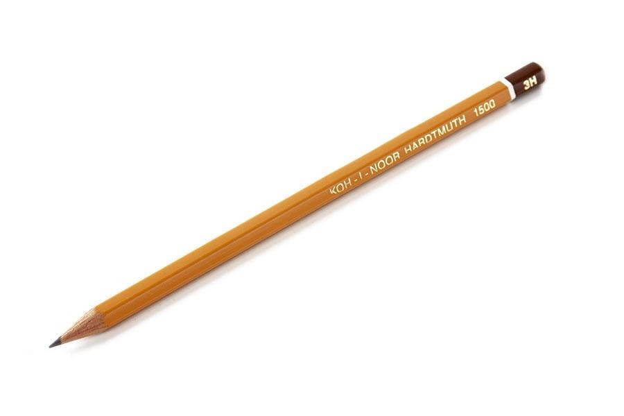 

Карандаш чернографитный 1500 (3H) Koh-I-Noor
