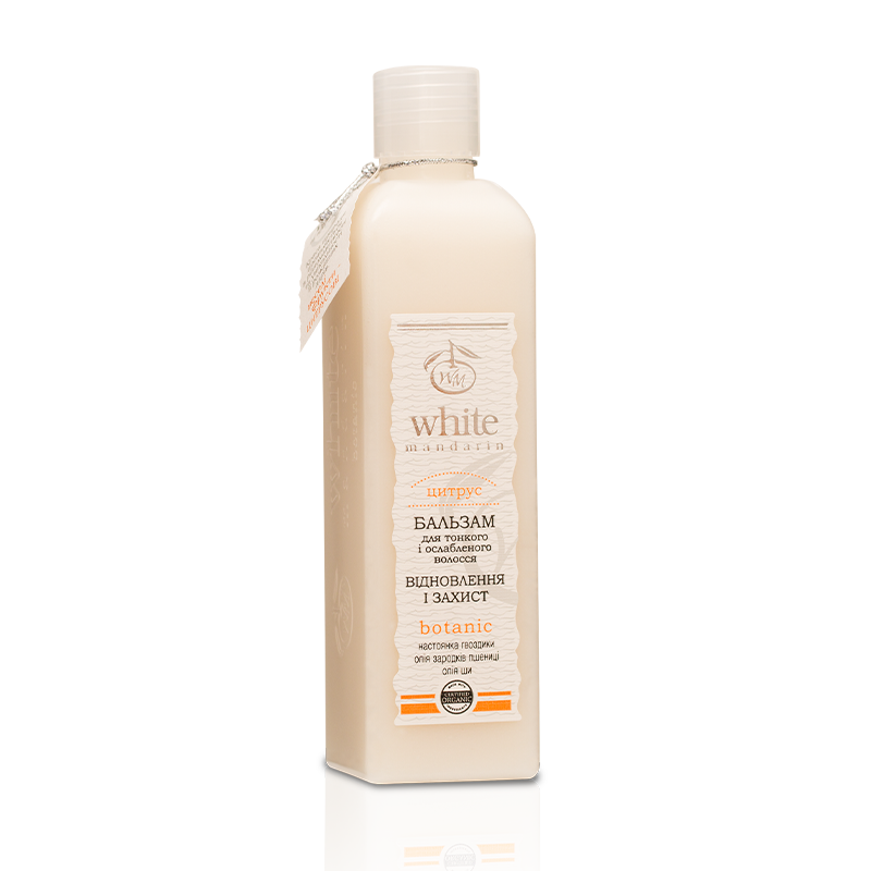 

Бальзам серии Цитрус White Mandarin. Натуральный, восстанавливающий. 250 мл