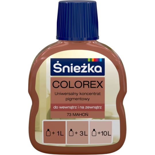 

Колорекс Sniezka №73 красное дерево