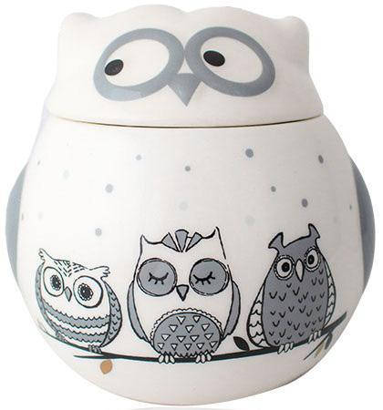 

Сахарница керамическая Be Happy «Совушки» 660мл