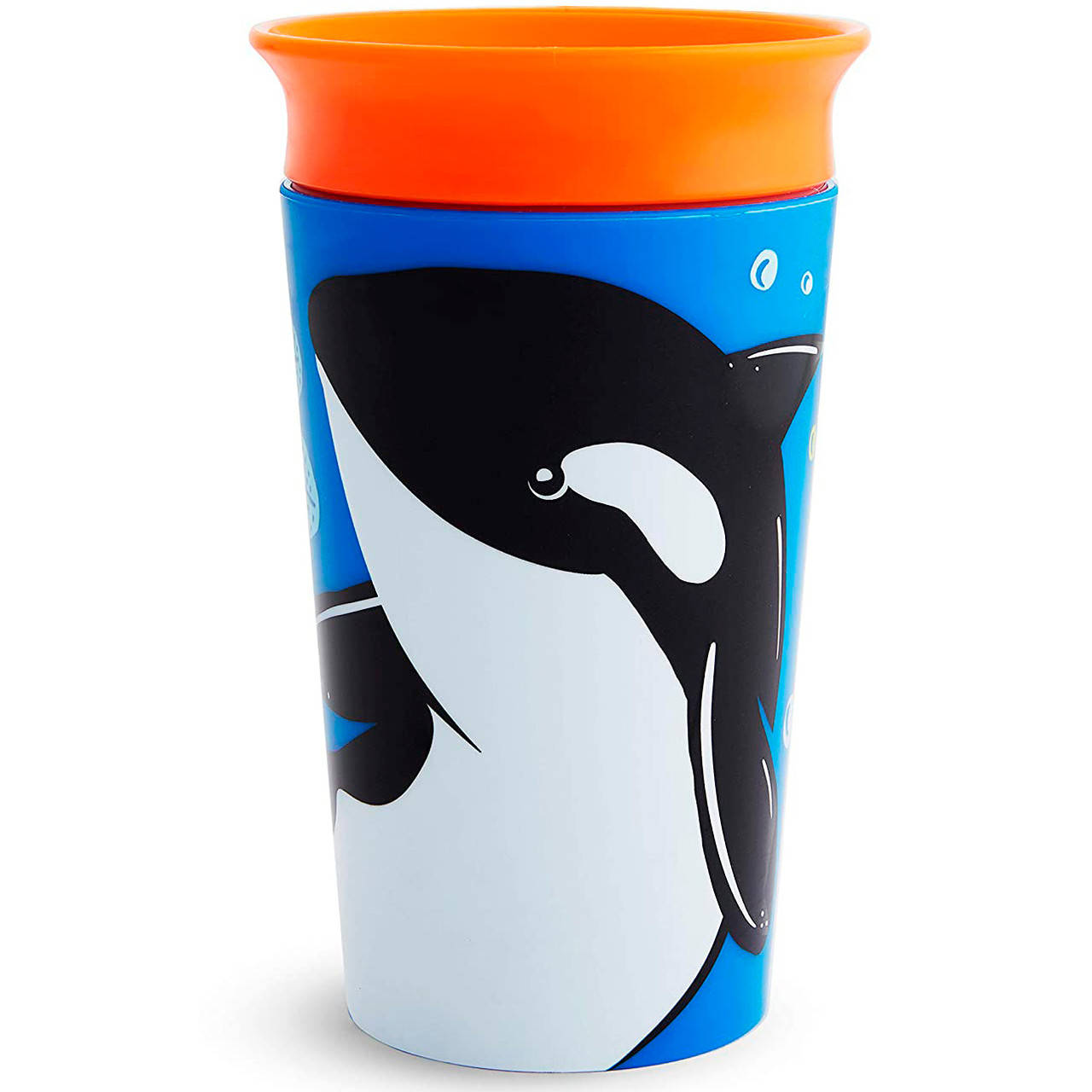 

Чашка непроливайка Munchkin Miracle 360 Wildlove Orca Манчкин Косатка, Синий