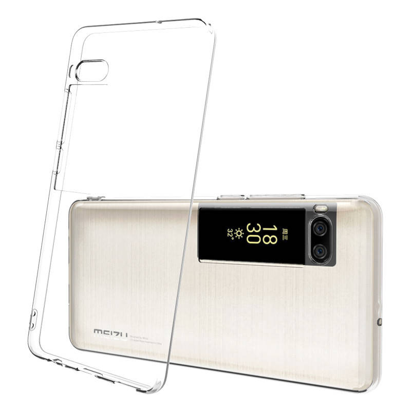 

Ультратонкий 0,3 мм чехол для Meizu Pro 7 Plus прозрачный