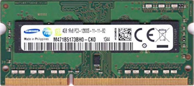 

БУ Оперативная память Samsung (SO-DIMM, DDR3, 4Gb, 1600MHz, M471B5173BH0-CK0)