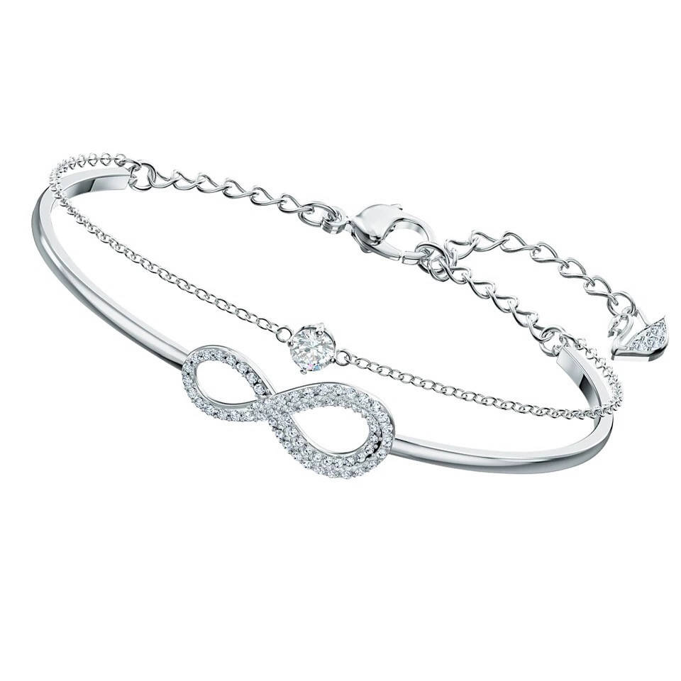 

Серебряный браслет Swarovski INFINITY 5520584