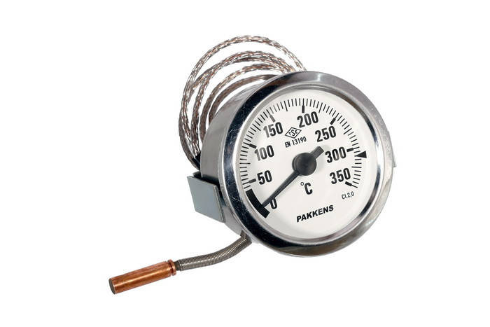 

Термометр для духовки Pakkens с капилляром 1000 мм, D=60 мм (0-350°C)