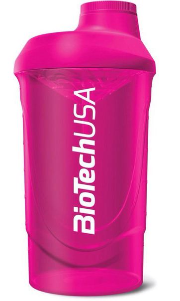 

Спортивный шейкер BioTech USA розовый 600 мл