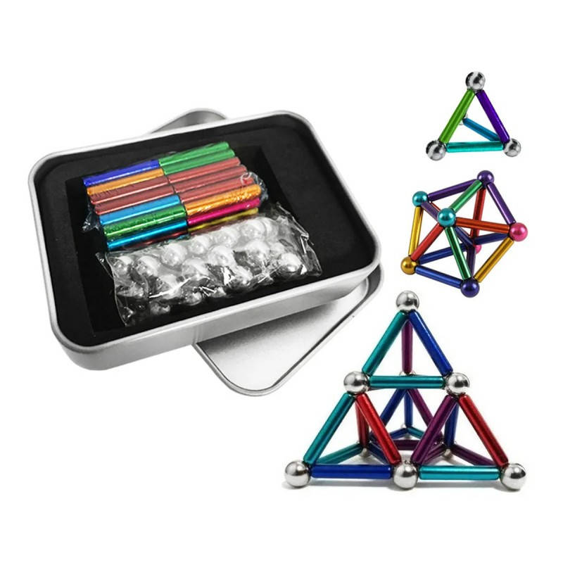 

Магнитный конструктор антистресс Magnastix Neo MIX COLOR