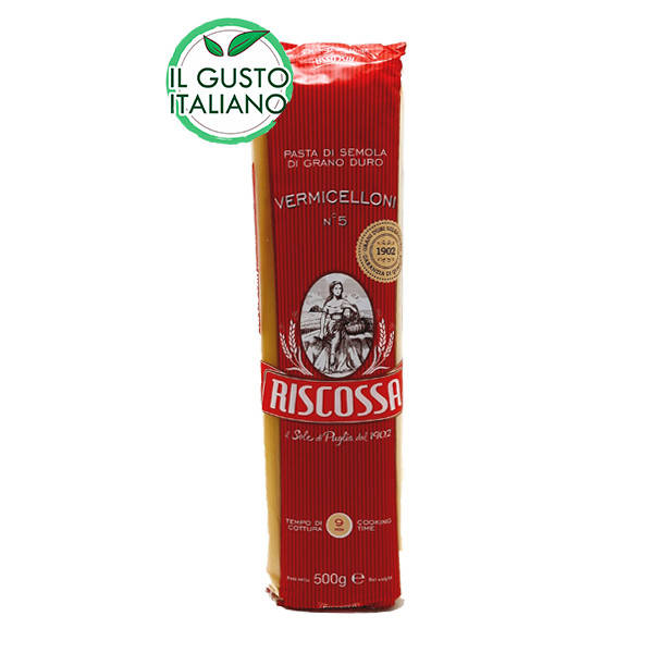 

RISCOSSA Vermicelloni №5 - Паста спагетти 500g
