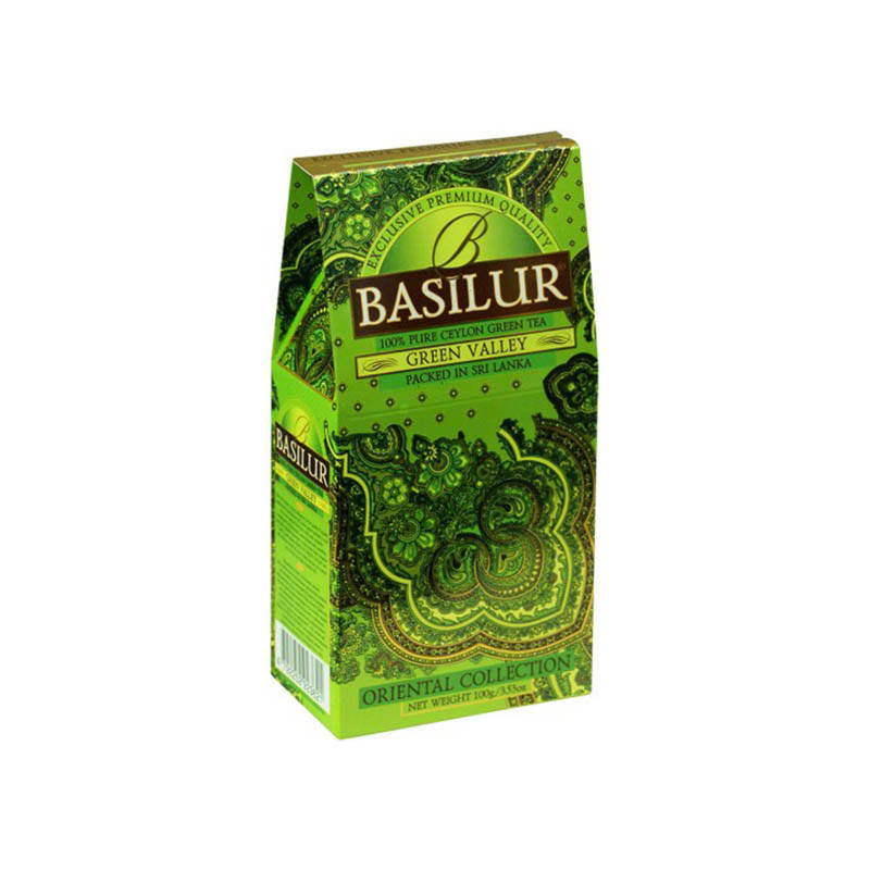 

Чай зеленый Basilur Восточная коллекция Зеленая долина 100г