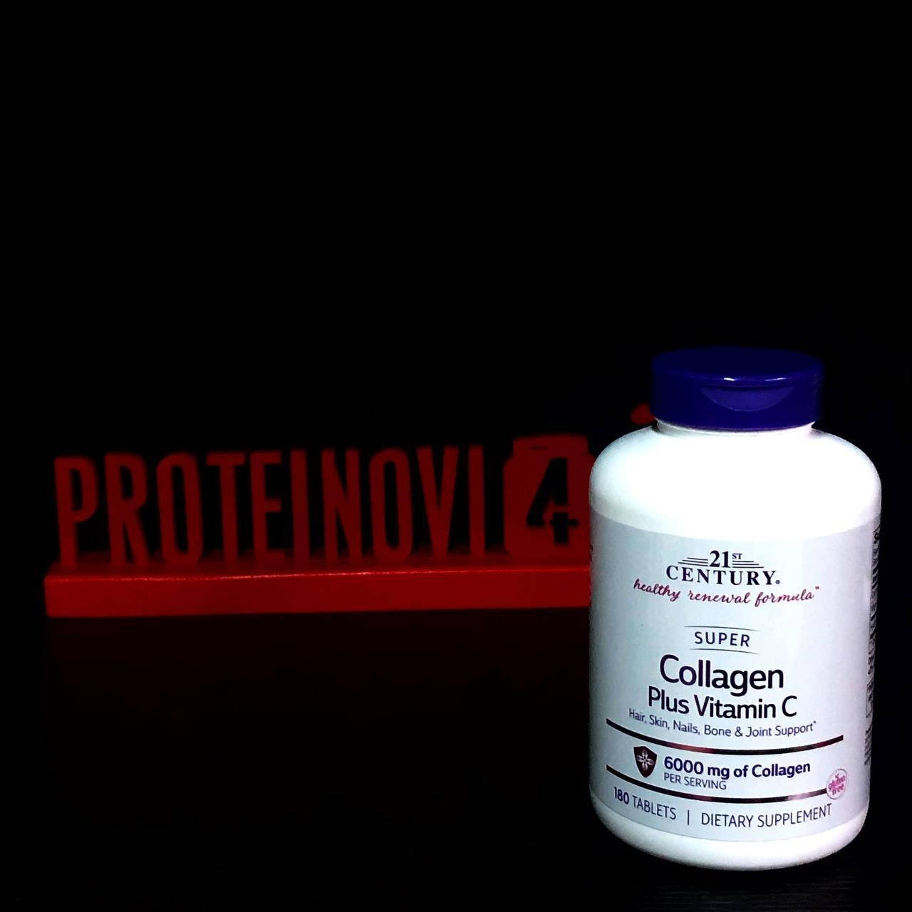 

21st Century Collagen plus vitamin C 180tab