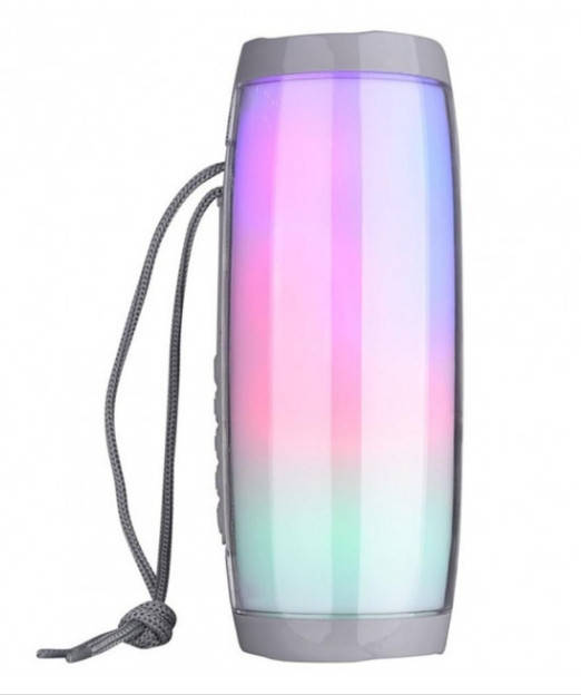 

Портативная беспроводная колонка TG-157 bluetooth с подсветкой Grey