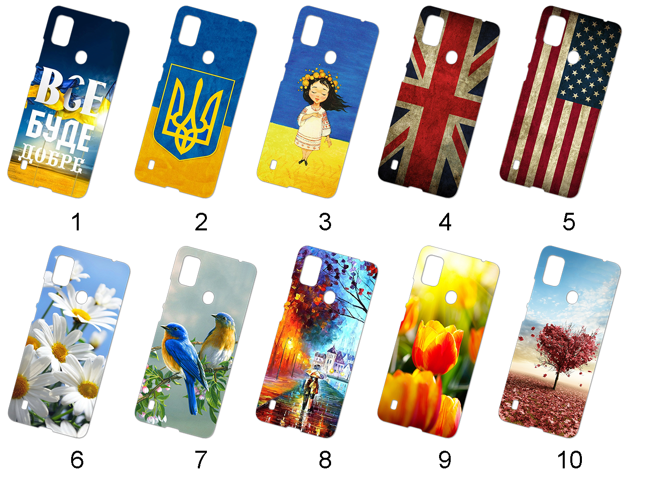 

Красивая накладка на ZTE Blade A51 (50 дизайнов)