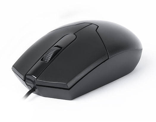 

Мишка REAL-EL RM-208 USB чорна, Черный