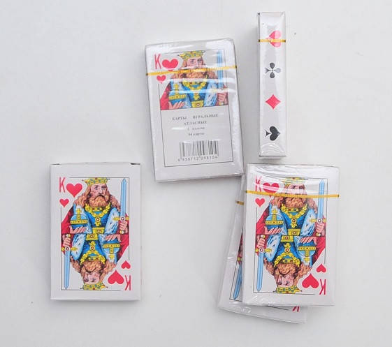 

Карты игральные 54шт в колоде атласные колода игральных карт