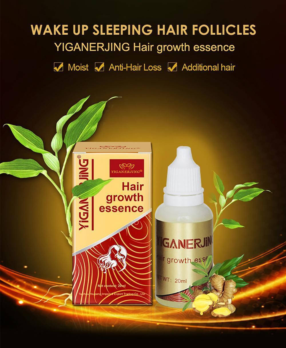 

YIGANERJING HAIR GROWTH ESSENCE масло для роста волос 20 мл. Средство для роста волос.