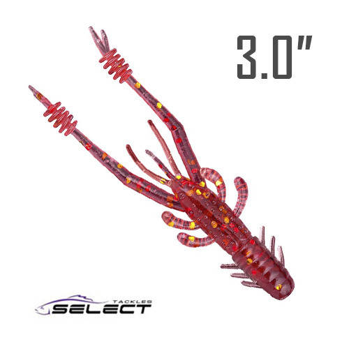 

Sexy Shrimp 3″ (75 мм.) 7 шт. Силикон Select 003