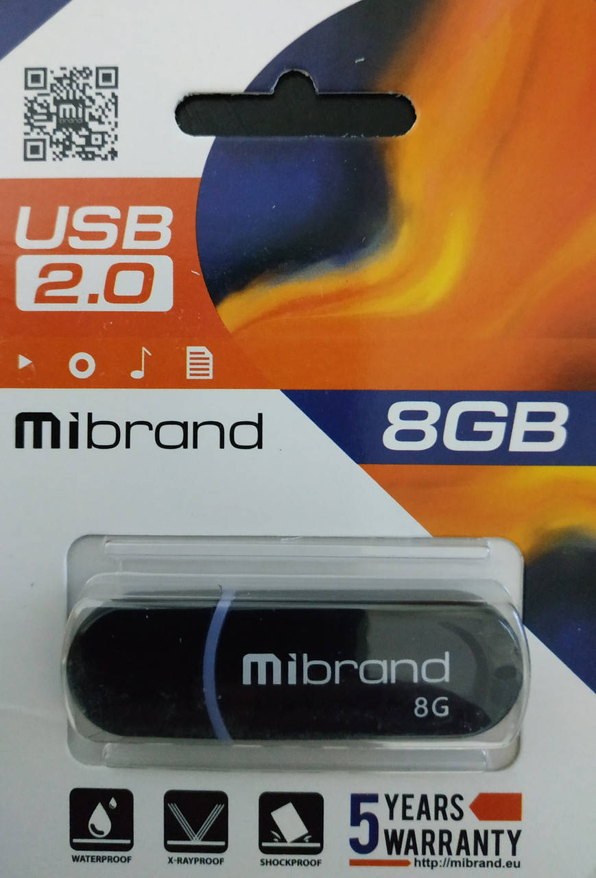 

Флеш накопитель Mibrand Panther 8 гб, Черный
