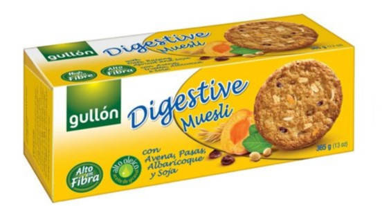 

Печеньe Gullon Digestive Muesli 365 g