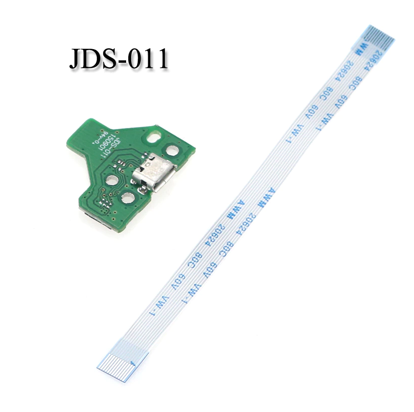 

Плата питания, модуль зарядки Micro USB Dualshock 4 JDS-011 + шлейф питания