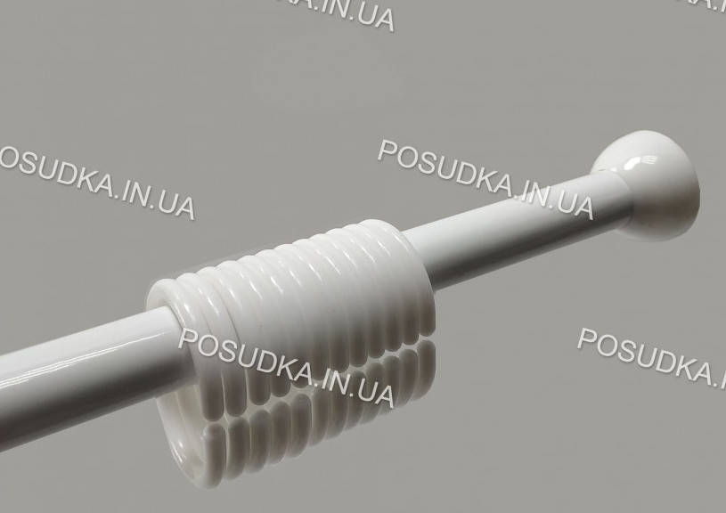 

Карниз для ванной телескопический 115-220 см металлический Dogus БЕЛЫЙ