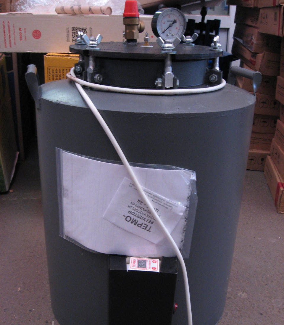 

Электрический автоклав(цифровое управление) для домашнего консервирования на 12/ 24банок