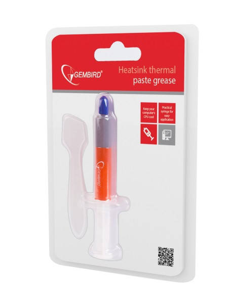 

Термопаста Gembird TG-G3.0-01 3g, grey CPU&VGA (код 84093)