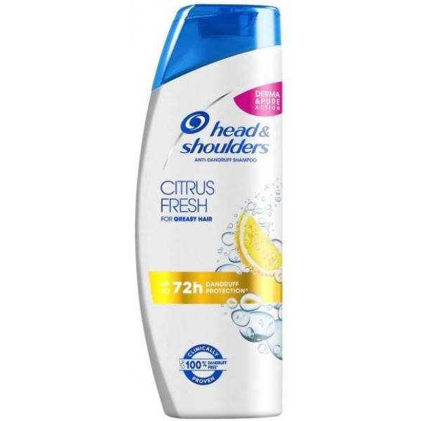 

Шампунь против перхоти Head & Shoulders Цитрусовая свежесть 400 мл