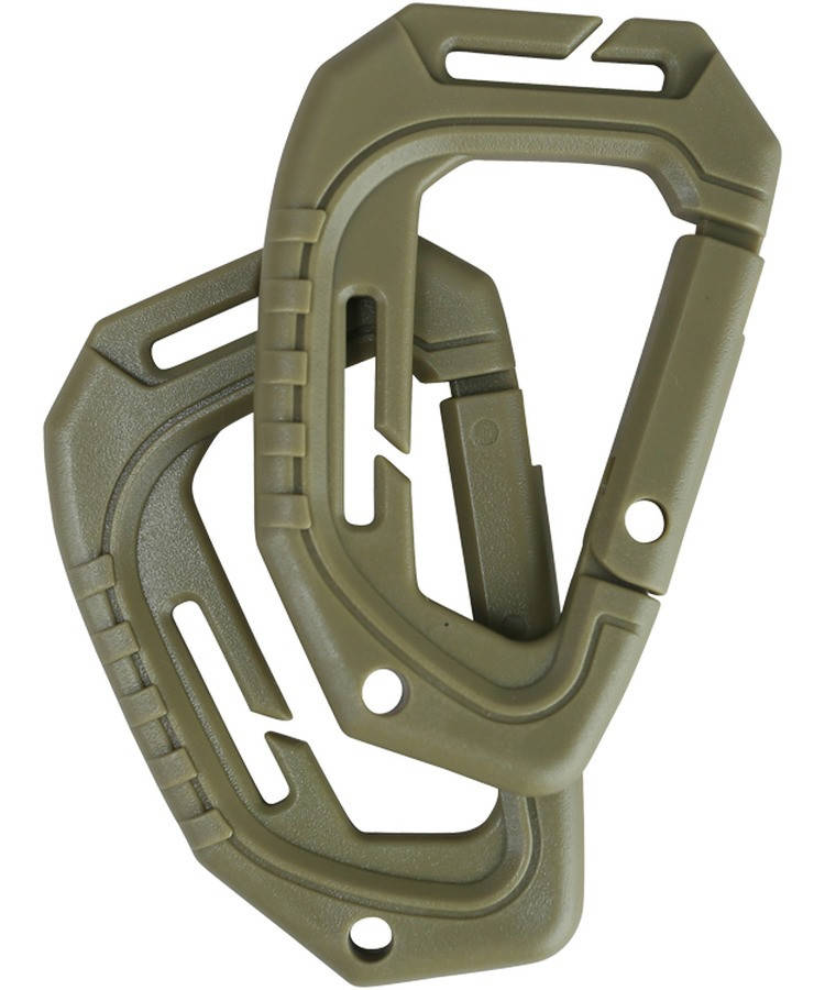 

Карабін 1шт KOMBAT Spec-Ops Carabiner, Койот
