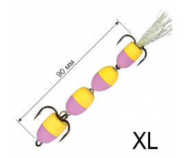 

Мандула DS Днипро-Свинец XL - 90 мм №101