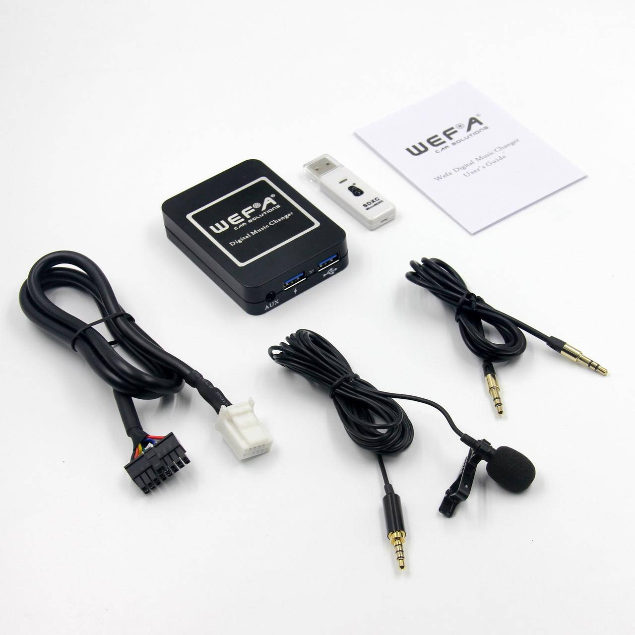 

Автомобільний mp3 адаптер Wefa WF-606 Bluetooth/MP3/USB/AUX для Lexus без NAVI блока