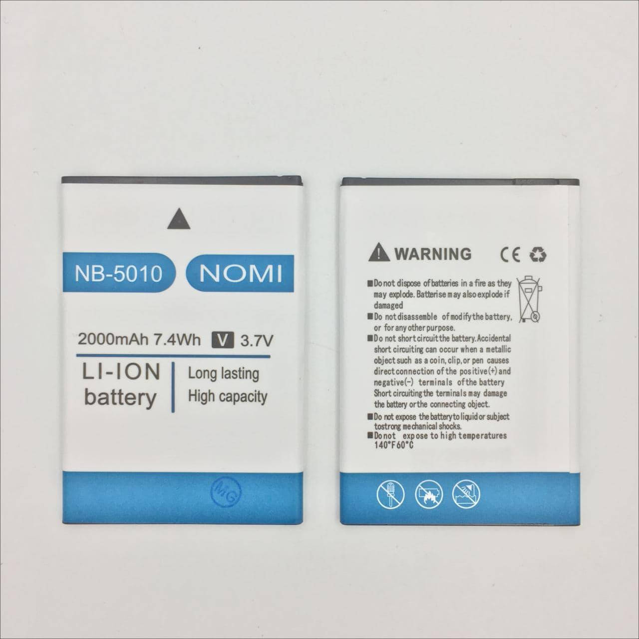 

Аккумулятор NB-5010 (Li-ion 3.7V 2000mAh) для мобильного телефона Nomi i5010