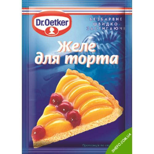 

Желе для торта бесцветное Dr.Oetker 8г