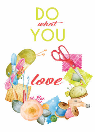 

Открытка "Делай то, что любишь"