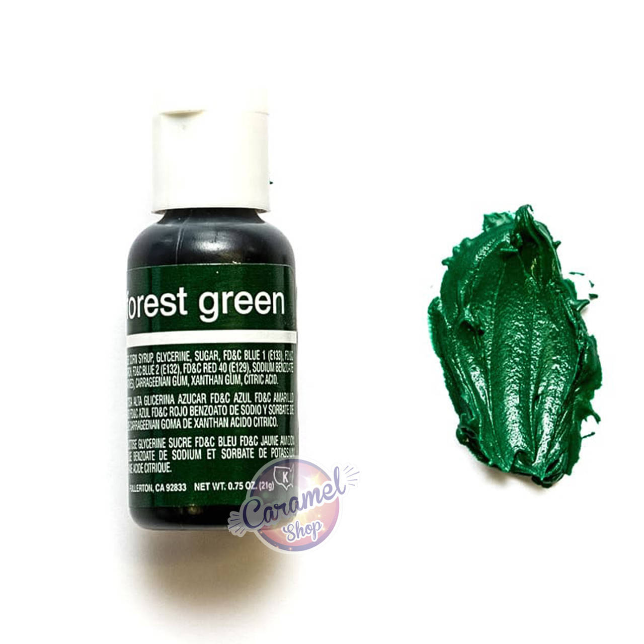 

Гелевый краситель Chefmaster Forest Green Зеленый лес 20 г
