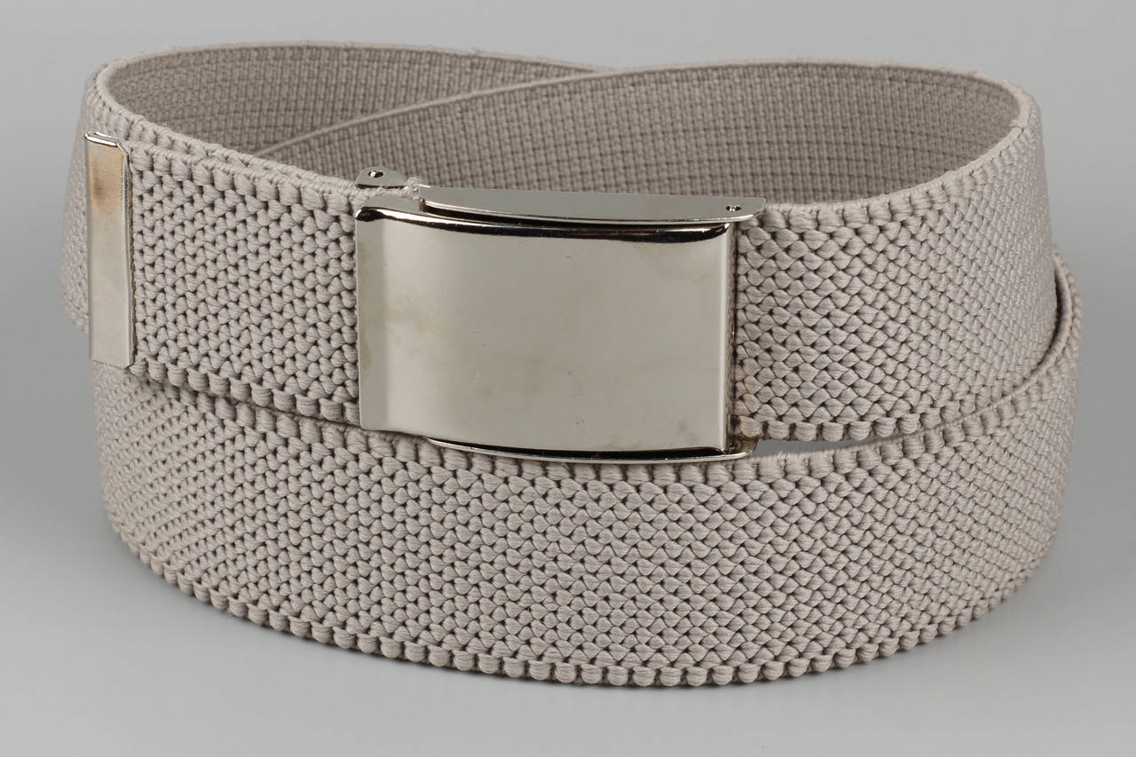 

Ремень джинсовый резинка с открывалкой для бутылок на пряжке 40 мм светло-серый