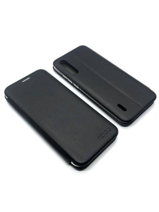 

Чехол-книжка Xiaomi Mi 9 Lite черный цвет \ чехол-книга Ми 9 Лайт магнитная есть отдел для карты